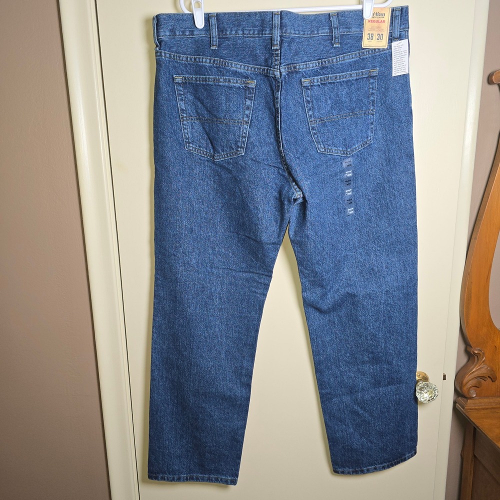 Urban Pipeline Regular Fit 38/30 Mens Jeans Stonewash Sits on Waist Straight - Picture 12 of 12